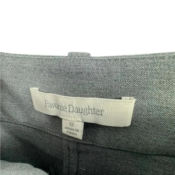 Favorite Daughter Frost Gray Trousers Size 12 B2088 - Picture 5 of 5